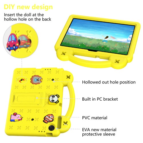 For Lenovo Tab 10.1" TB311XU TB311FU 2025 Kids EVA Shockproof Stand Case Cover - Picture 20 of 73