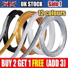 Ceramic Tile Mildewproof Gap Tape 6M Self-adhesive Waterproof Seam Sticker UK