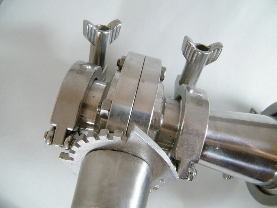 COSECHADORA COLECTOR 2" MIRA VIDRIO APRETÓN GATILLO REDUCTORES SUS304 Foto 4 de 4