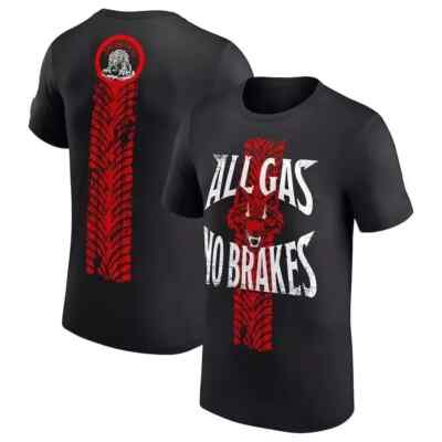 Jacob Fatu All Gas No Brakes WWE T-Shirt 2025