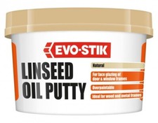 Evo Stik Natural Linseed Oil Putty For Door & Window Frames 500g - Natural