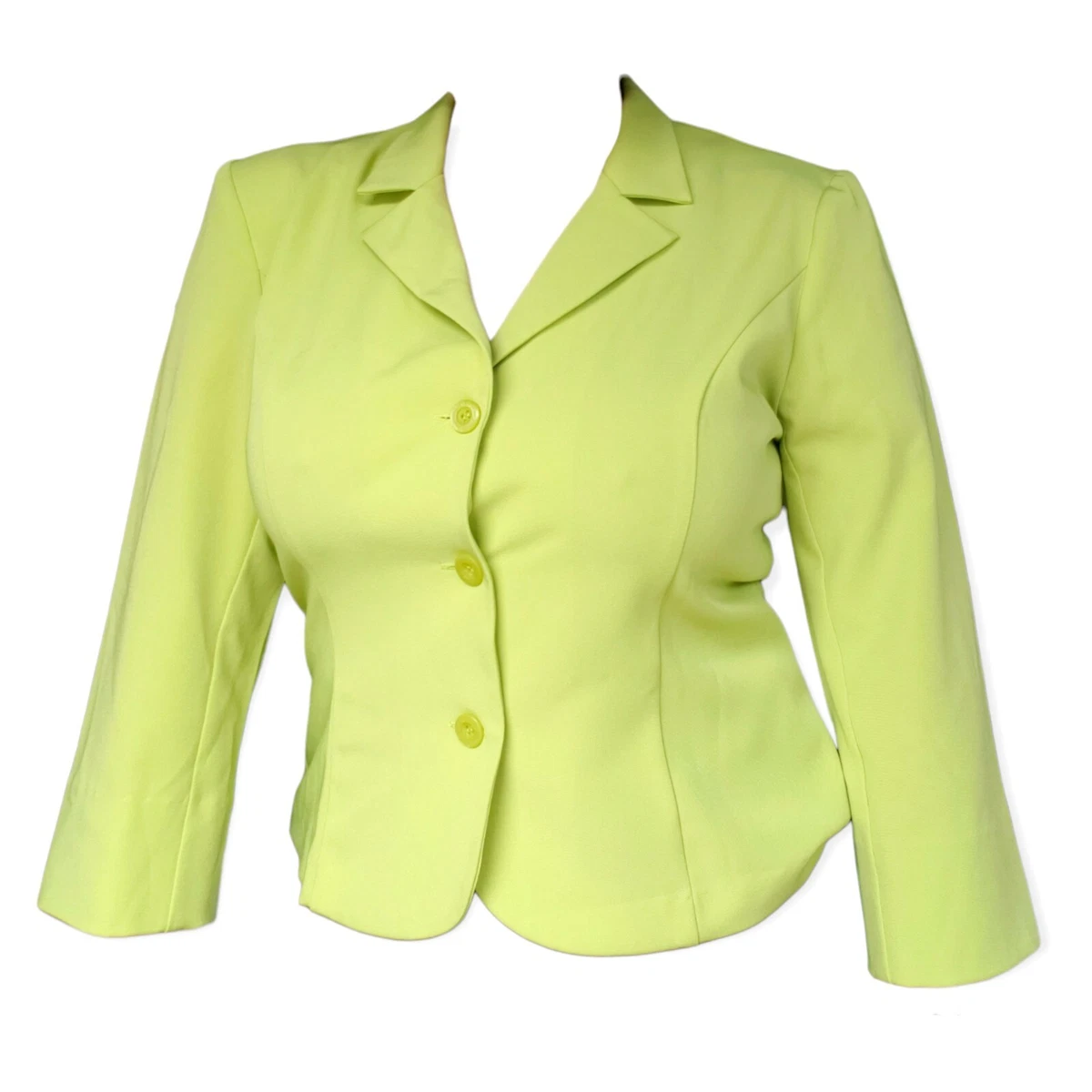 Lime green shop blazer womens