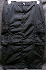 Wild Fable Women's Dark Gray Cotton Skirt With Pockets Size Medium