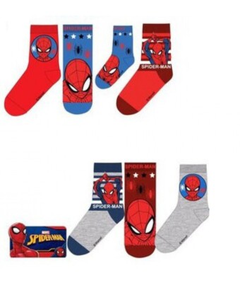 Disney Marvel Spiderman Söckchen Socken 6er Pack Größe 23-34 NEU 