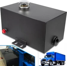 5Gallon 14Gauge Hydraulic Fluid Reservoir Tank for Tractors Trucks Log Splitters