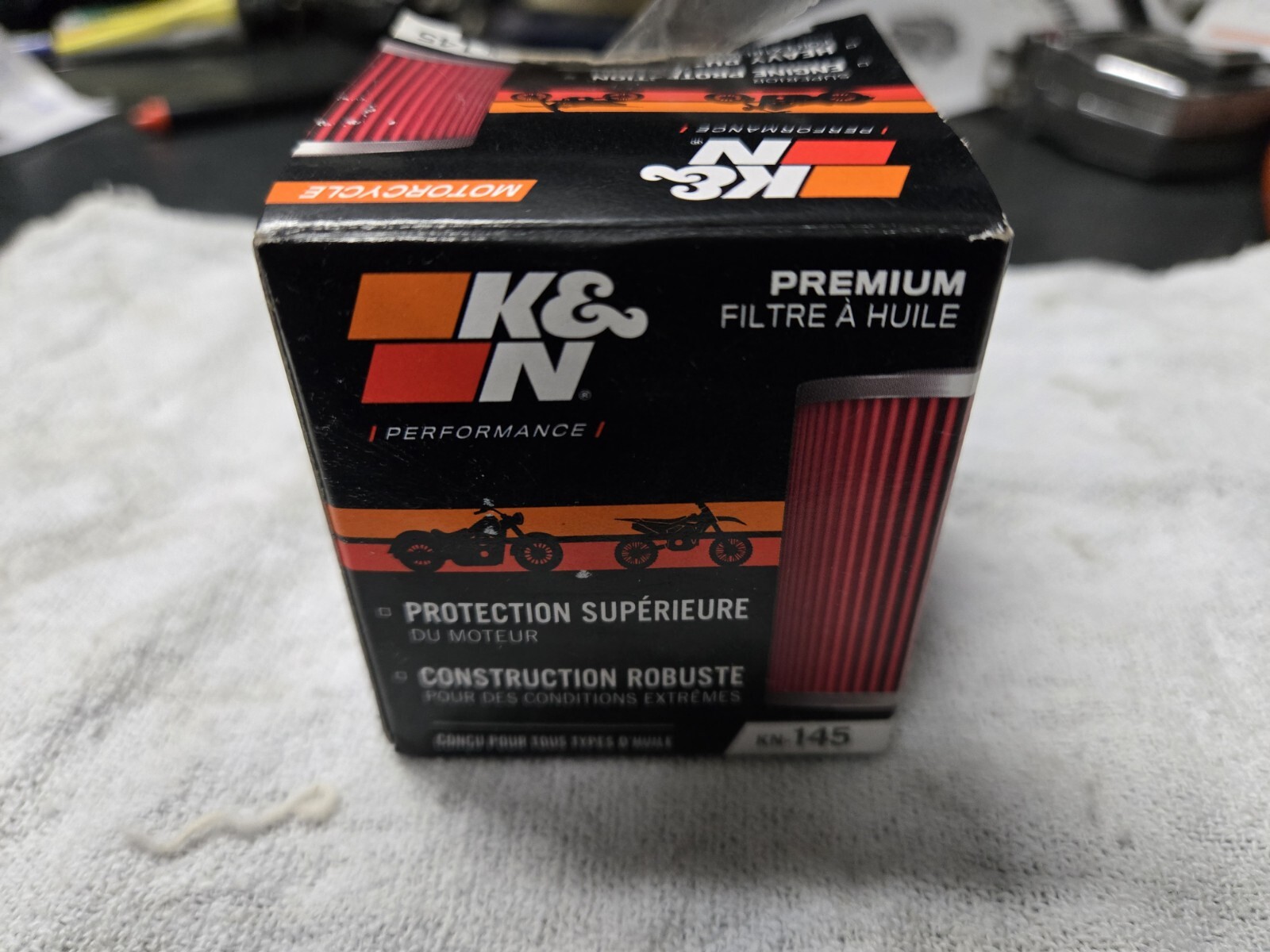 K&N Motorcycle Oil Filter KN-145 