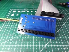 Macintosh Portable 34 pin to 50 pin SCSI adapter - Zulu BlueScsi SCSI2sd PiSCSI