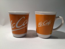 (K2) 2 x McDonald's Becher orange 2008 2010