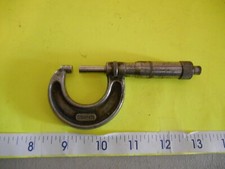 Starrett Micrometer No 436-1 inch 0-1 Inch Vintage Genuine