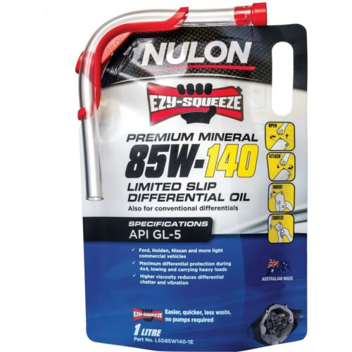 <!--F#f_0-->Nulon EZY-SQUEEZE 85W-140 Limited Slip Diff Oil 1L<!--F/-->