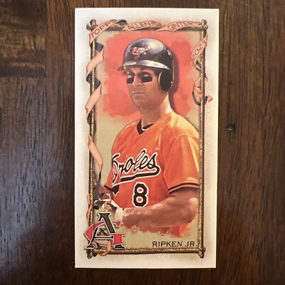 CAL RIPKEN JR. 2023 Topps Allen & Ginter MINI SSP NO # ON BACK A&G BACK Orioles