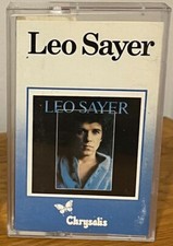 Leo Sayer Audio Cassettes. Leo Sayer Chrysalis.