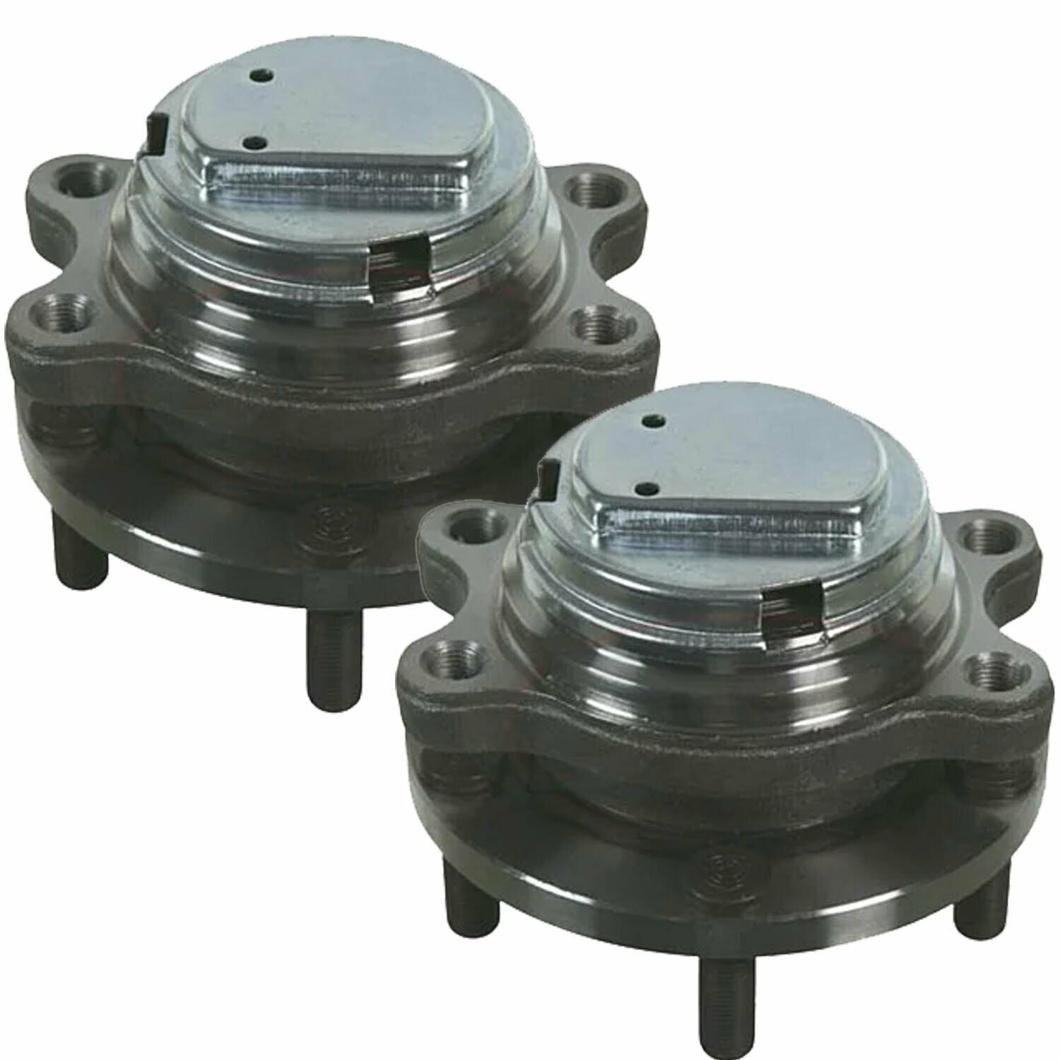 Front Wheel Hub and Bearings Assembly Set for Infiniti FX35 M35 M45 G35 H22 NJ