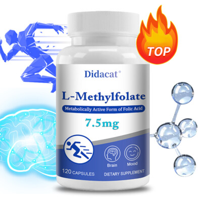 L-Methylfolate,7.5mg -Emotionen unterstützen Körperbalance