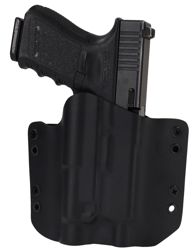 R&R HOLSTERS Canik - OWB Tactical Holster - Olight Baldr Pro R - Optic Ready - Matte Black
