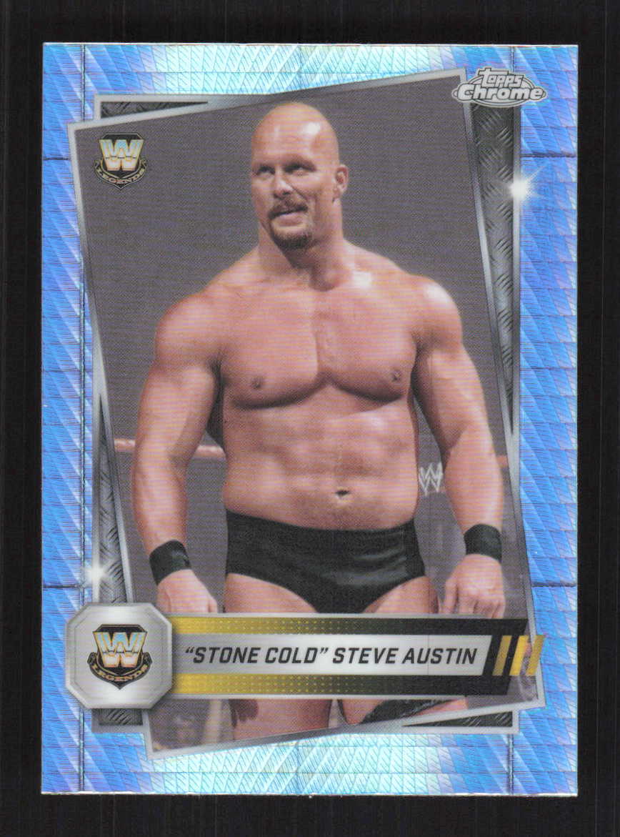 【セール中】【限定】WWE Stone Cold Steve Austin Stone Cold Steve Austin 2025 Topps Chrome WWE Prism Refractor #6
