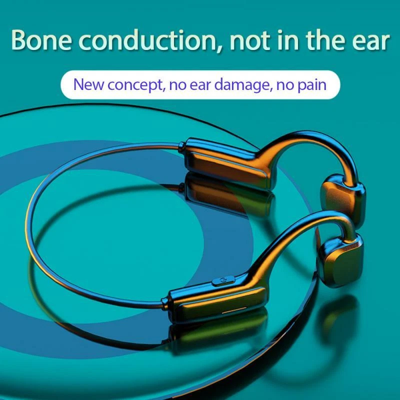Waterproof Bluetooth 5.0 Bone Conduction Headphones Underwater Earbuds Earphones