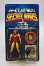 1984 Mattel Secret Wars IRON MAN Marvel Super Heroes NEW Sealed NOS Unpunched