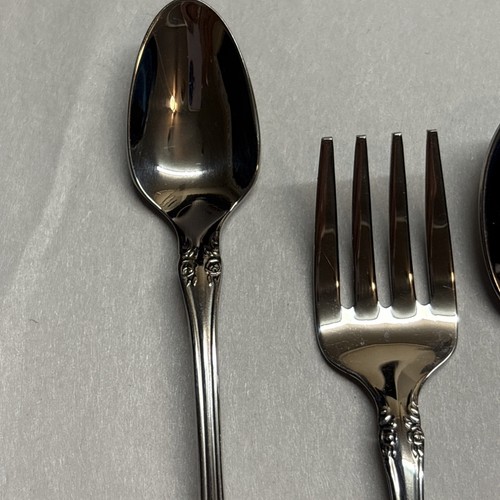 Oneida Community Brahms Youth Baby Infant Stainless 6 Pc Child Progress Set Lot - Picture 3 of 24