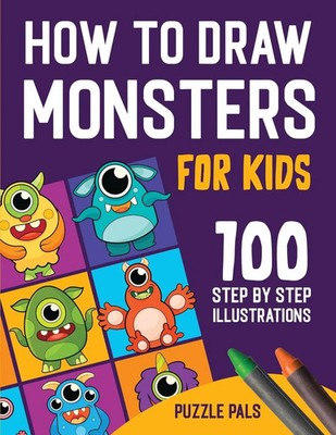 Puzzle Pals | How To Draw Monsters | Taschenbuch | Englisch (2021) | Puzzle Pals