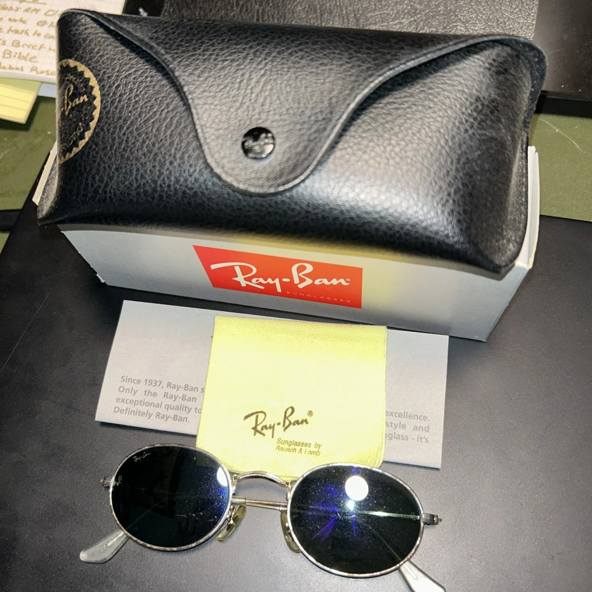 Ray Ban B L Mirror Indiana Vintage Sunglasses for sale | eBay