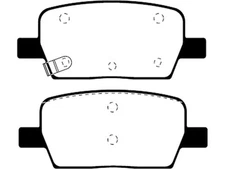 Rear Brake Pad Set For 2015-2023 Chevy Camaro 2016 2017 2018 2019 2020 YR553RY