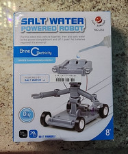 Green Science Salt Water Powered Robot Kit Energy Robotics STEM Sealed - New