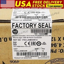 Allen-Bradley MicroLogix 1200 40 Point Controller 1762-L40BWAR US Free Tax