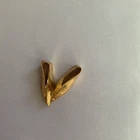 Vintage Barbie Doll ARABIAN NIGHTS #0874 1964 GOLD Metallic Foil SLIPPERS Shoes