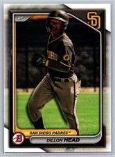 2024 Bowman Prospects #BP-109 Dillon Head - San Diego Padres