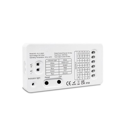 For ZIGBEE 3 0 Smart LED Controller 5 in 1 For RGBCCT Voice and App Control