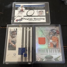 Peyton Manning 3x Jersey Lot