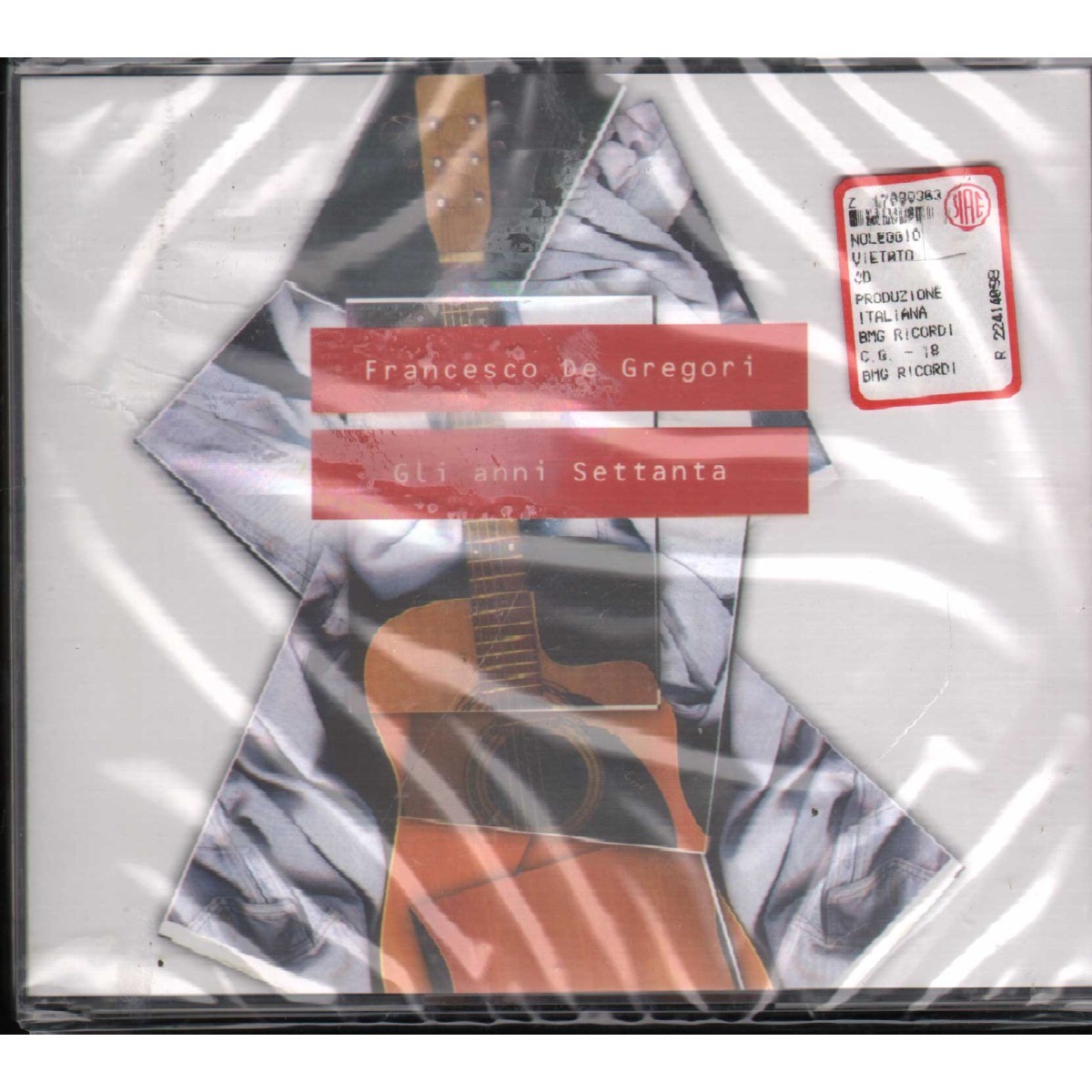 Francesco De Gregori CD Gli Anni '70 BMG – 74321545172 Sealed