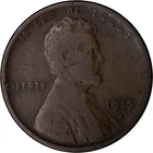 1913 S 1c Lincoln Wheat Cent ~ Good Details