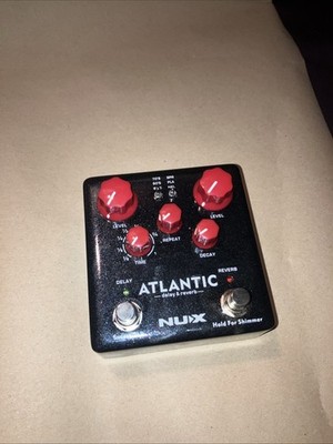 NUX NDR-5 NUX | Atlantic Delay & Reverb Pedal schwarz aus Japan