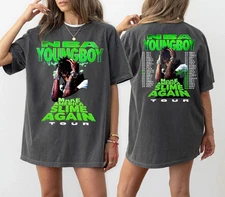 New Apparel NBA Youngboy Masa 2025 Tour Graphic Tee Rap Hip Hop Music T-Shirt