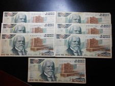 7- 1983 2000 PESO EL BANCO DE MEXICO