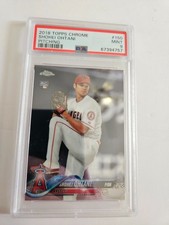2018 Topps Chrome Shohei Ohtani #150 PSA 9 Angels