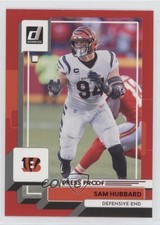 2022 Panini Donruss Press Proof Red Sam Hubbard #201 3g2