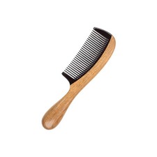 Teethed Anti-Static Head Massage Comb for Hair Care Natural Horn and Sandalwood