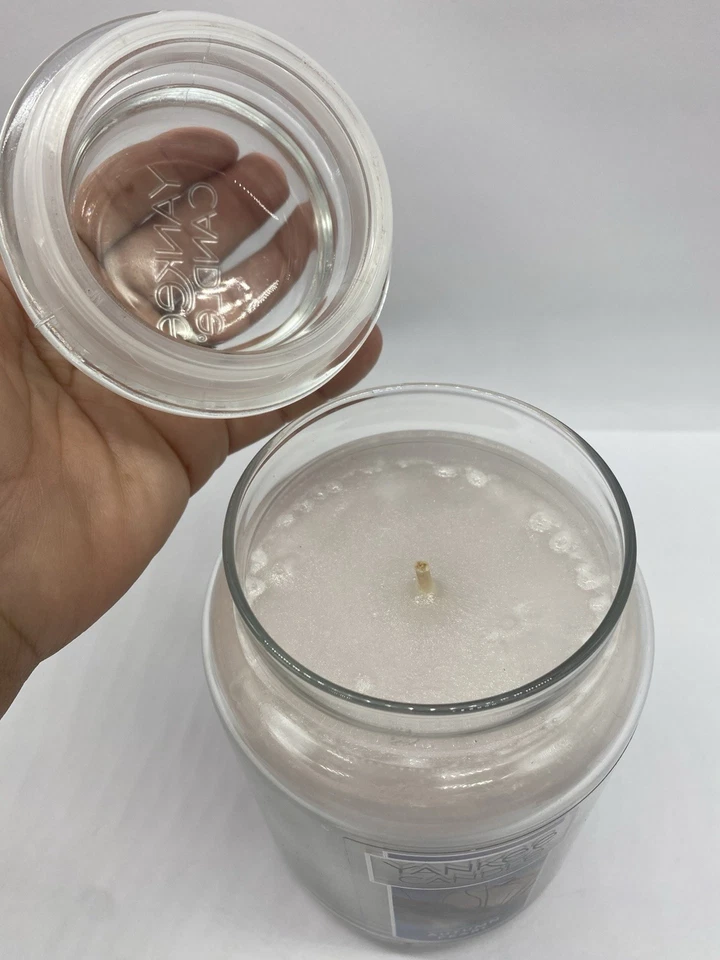 Vela Yankee Outono Pérola Frasco Grande 22 oz Perfume Descontinuado Novo Raro HTF - Imagem 2 de 4