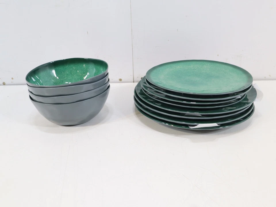 Brunner Midday Venetian Geschirr-Set 12-teilig grün Campinggeschirr - Bild 3 von 3