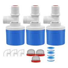 3PCS 3/4 Inch Top Inlet Water Float Valve