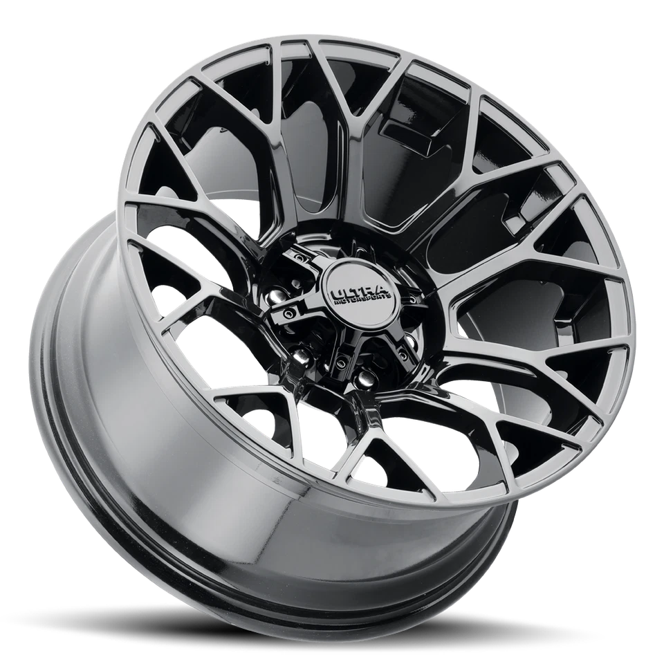 Ultra Wheels 127B Tracker 20x9 +18 Gloss Black 5x127 5x139.7 (QTY 4) A273120 - Image 3 of 4