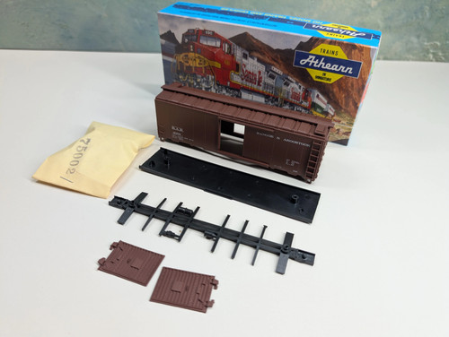 Athearn Escala HO 40' Caja Coche Bangor y Aroostook BAR #4088 KIT LEER | Zustand: Used