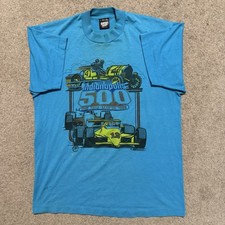 Vintage 1988 Indy 500 Indianapolis Speedway Car Racing Shirt USA Size Large