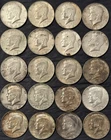 Roll of 20 ($10 Face Value) 1967-1968 Kennedy 40% Silver Half Dollars