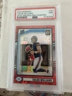 2024 Donruss PSA 9- Rated Rookie Caleb Williams #327 Optic  Red Pandora Prizm