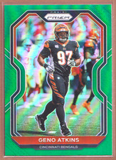 Geno Atkins #51 2020 Panini Prizm Green Prizm-2885