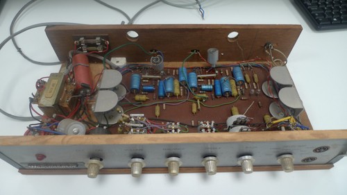 Westminster Verstärker Radio Band Verstärker Mullard Senf Kondensatoren Transformator Potis Regler